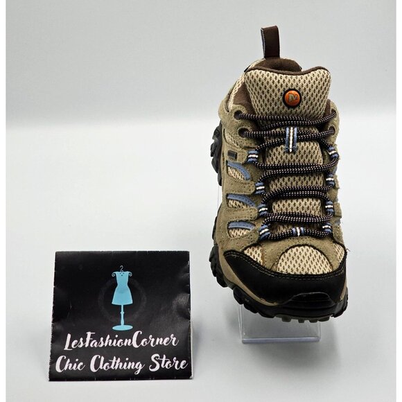 Merrell Women's Dusty Olive Moab 3 Performance Hiking Shoe Vibram Sole Sz 7 2293 - Picture 15 of 16